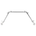 thumbnail image 3 of Julius 13/16" Bay Window curtain rod 20"-36", 38"-72" - Satin Nickel,(ABay-20-5), 3 of 4