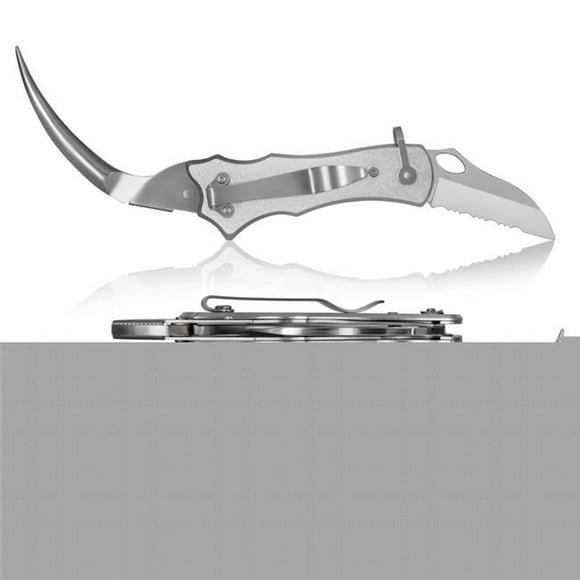 Maxam SKRULE4 Couteau de Marin 5 Po avec Manche en Aluminium