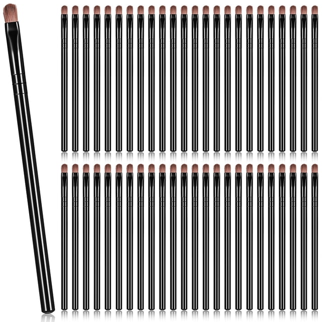 Pinceles de maquillaje Patelai Flat Lip Corrector, 48 unidades