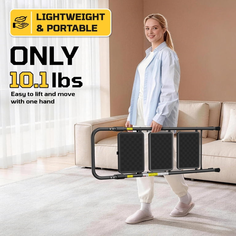 Asoopher 3-Step Folding Ladder with Handrail photo 8