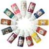 wsevypo 13 Bottles Epoxy UV Resin Dye Colorant Pigment Mixed Color DIY Craft