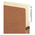 thumbnail image 3 of Smead, SMD73624, End Tab File Pockets with Manila Liner, 10 / Box, Redrope, 3 of 7