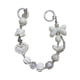 thumbnail image 4 of Llavero de cuentas para mujer, colgante decorativo, adorno colgante, cuentas con dijes Blanco, 4 of 9