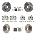 thumbnail image 1 of Transit Auto Front Rear Disc Brake Caliper Rotors and Ceramic Pads Kit (10Pc) for Car 2014 Toyota Matrix with 279mm Diameter Rotor KC8-102076N, 1 of 9