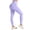 Light Purple, variant on COMVALUE Women's High Waist Workout Seamless Scrunch Booty Leggings Butt Lift Gym Fitness Girl Sport Active Yoga Pants Light Gray for Size M