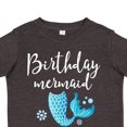 thumbnail image 4 of Inktastic Birthday Mermaid Girls Party Girls Toddler T-Shirt, 4 of 5