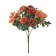 thumbnail image 2 of Ramo de flores artificiales de seda para el hogar, plantas, flores, hortensias, 16 cabezas decorativas, 2 of 6