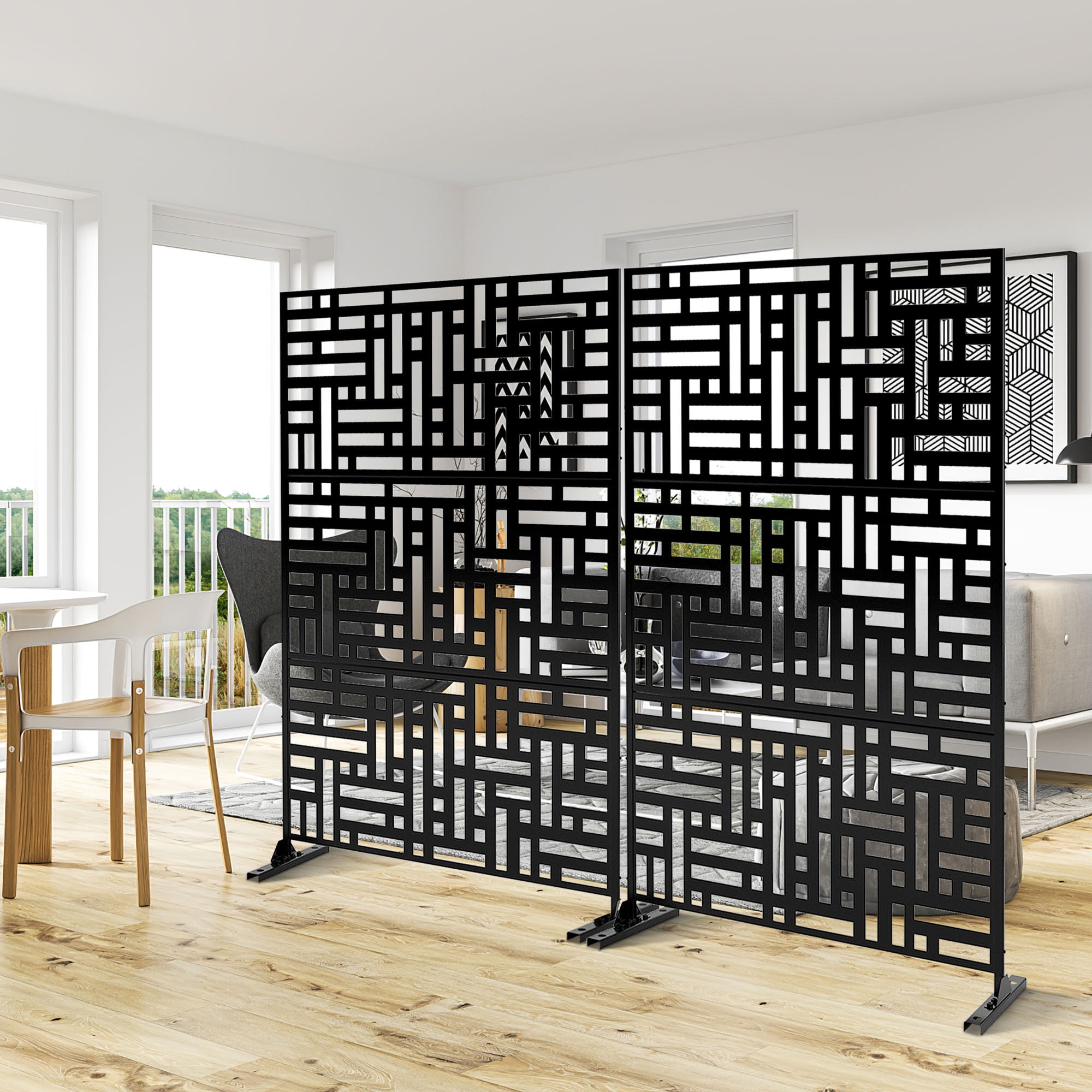 NeuType Privacy Screen Freestanding Room Divider Zambia Ubuy