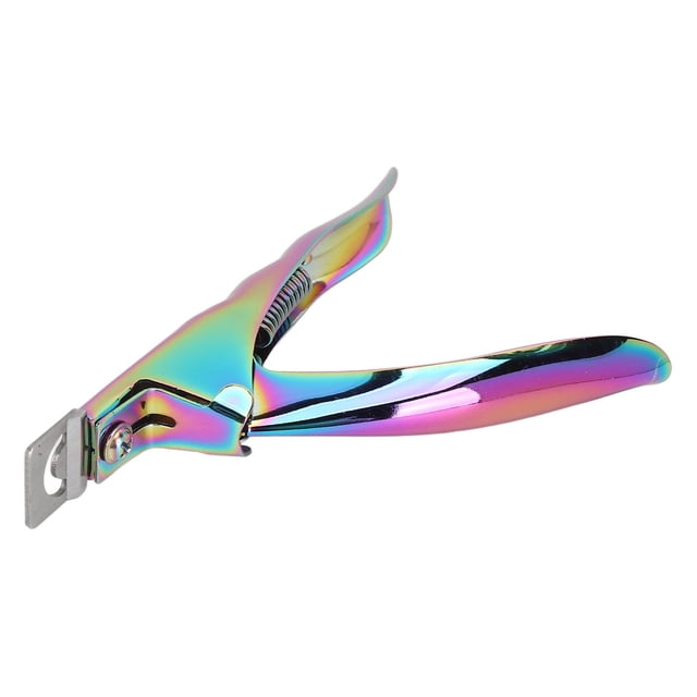 Cortador de Puntas de Uñas Compacto y Liviano Forma de U Recorte de Bricolaje Cortador de Puntas de Uñas Portátil de Acero Inoxidable para Salón de Belleza Aplicación ANGGREK Otros