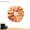 Coral Orange, variant on 6A‑Grade 100% Mulberry Silk Pillow Scrunchies, 22 Momme Oversized Sleep Hair Scrunchies, Soft Hair Accessories for Sleeping 15CM