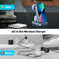 thumbnail image 2 of Fast Charging Station for iPhone - ETEPEHI 3 in 1 Wireless Charger Stand for iPhone 14 13 12 11 Pro X Max XS X & iWatch Series  Airpods, 2 of 7