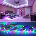 thumbnail image 3 of 5M LED Strip, Flexible Bright RGB Room LED, Multicolor LED Light Strip with Remote Control for Bedroom, Kitchen, TV, Party, 3 of 5