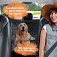thumbnail image 2 of Car for Dogs Dog for Back Seat with Front Flap Zipper Scratchproof Dog Car Hammock for Cars Trucks SUVs Jeep Nonslip Back Seat Protection, 2 of 8