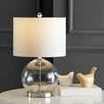 thumbnail image 4 of SAFAVIEH Lonni 22.5 in. H Sphere Glass Table Lamp, Clear, 4 of 10