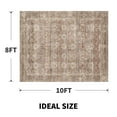 thumbnail image 5 of SIXHOME 8'x10' Rugs for Living Room Washable Distressed Soft Floor Carpet Vintage Non Shedding Accent Rug Non Slip for Bedroom Indoor Decor Taupe, 5 of 7