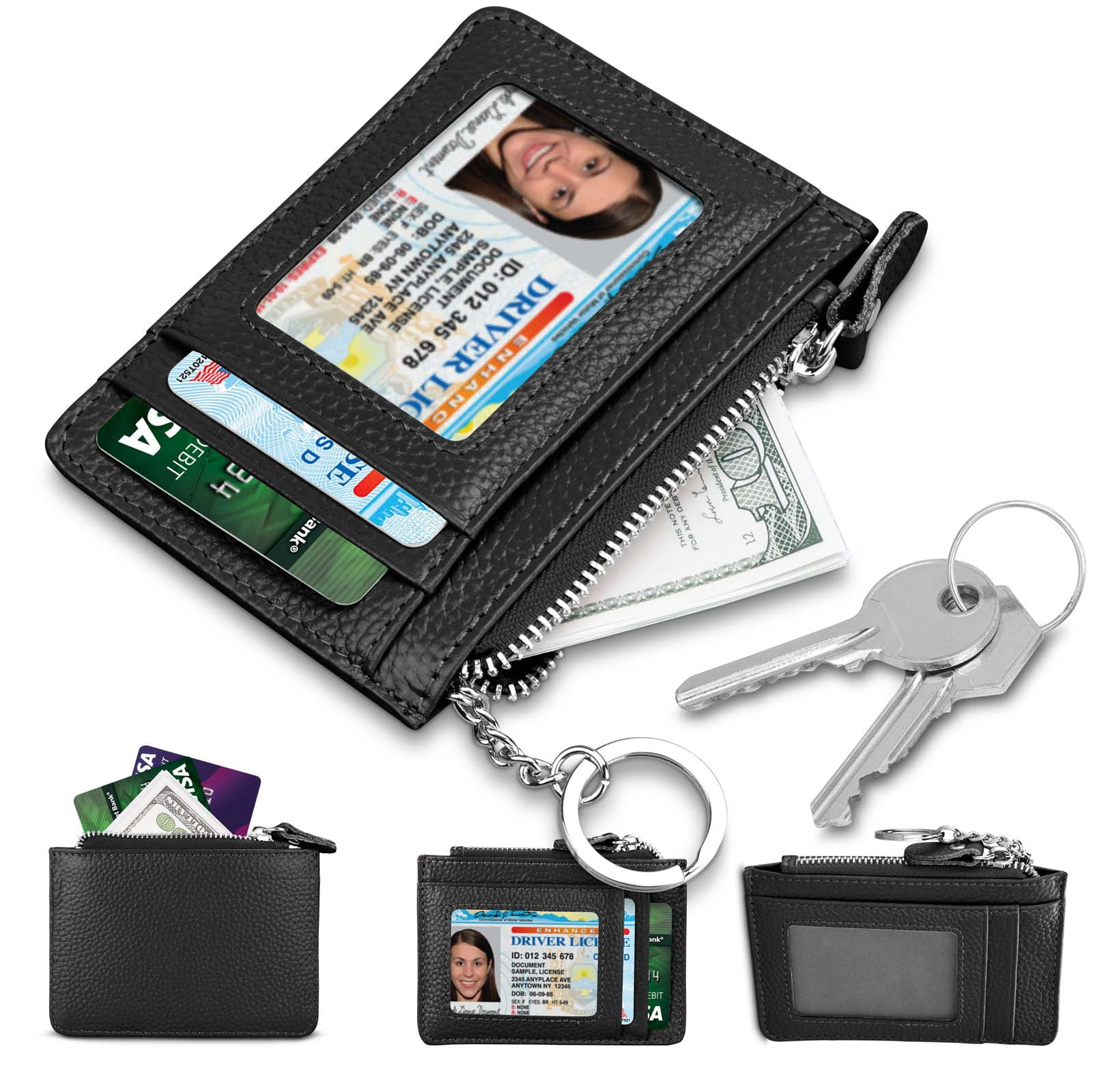card holder wallet with id