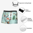 thumbnail image 6 of Disketp Christmas Winter Animals Men'S Boxer Briefs,Soft And Breathable Cotton Underwear With Comfortflex Waistband, 6 of 9
