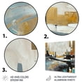 thumbnail image 3 of Designart "Transcending Nature II" Abstract Landscape Metal Wall Decor, 3 of 5
