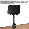 thumbnail image 5 of Uxcell Merchandise Sign Clip, Rotatable Price Tags with Display Board Black 8.5x16.5cm 4 packs, 5 of 5
