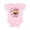 AD-Pink, variant on Little Monkey Girl 1st Birthday Girls Baby Bodysuit