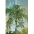 thumbnail image 2 of Nan 17x24 Black Ornate Wood Framed with Double Matting Museum Art Print Titled - Contemporary Palm, 2 of 4