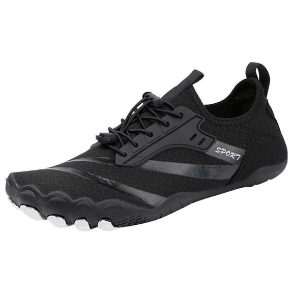 Sngxgn Men's Walking Shoes Breathable Gym Sneakers Fashion Shoes(Black,41)
