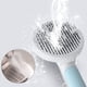 thumbnail image 2 of Cepillo de aseo para mascotas para gatos y perros, pelo largo y corto, cerdas de acero inoxidable, cepillo de limpieza rápida para eliminar nudos y subpelo muerto., 2 of 5