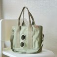 thumbnail image 2 of PEACNNG  Canvas Material Tote Bag  Casual And Stylish Shoulder Bag Perfect For Work Or Travel Use, 2 of 7