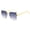 Golden Double Gray, variant on 2026 Fashion Vintage Oversized Sunglasses Classic Square Big Frame Sports Eyeglasses Shades UV400 Eyewear Trendy Glasses