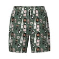 thumbnail image 4 of Lsque Mens Swim Trunks Halloween Potions Pattern - Bathing Suit Compression Liner - Beach Swim Shorts Swimwear - (S-3XL) - Stretch Quick Dry -3X-Large, 4 of 9