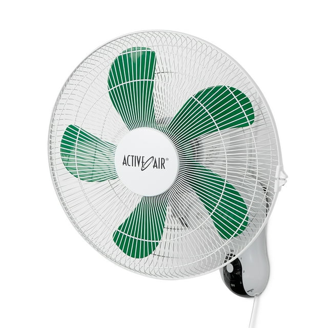 Hydrofarm Active Air ACF16 16 Inch 3-Speed Mountable Oscillating Hydroponic Grow Fan