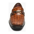 thumbnail image 6 of Stacy Adams Embrey Moc Toe Bit Slip-On Dress Shoes Cognac 25703-221, 6 of 7