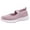 Pink, variant on Zpanxa Shoes for Women Fashion Casual Breathable Wedges Slip on Walking Sneakers Loafers Shoes Black Womens Shoes 38