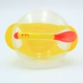 thumbnail image 5 of SEWACC Toddler Eating Essentials Suction Bowl Yellow 1 Set for Mealtime, 5 of 5