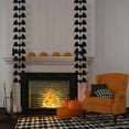 thumbnail image 5 of 2 decoración colgante de Halloween con calavera de murciélago, accesorios de fiesta de terror para habitación, jardín, terror, 5 of 5