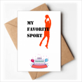 thumbnail image 1 of Like Sports Fitness Balanced Basketball Happy Birthday Greeting Cards Envelopes Blank, 1 of 3