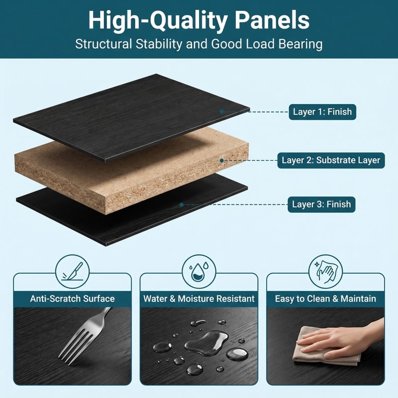 BEAUTYPEAK 31" Small Computer Desk Writing Gaming Table with Wood Top X-Shaped Reinforced Frame, Black