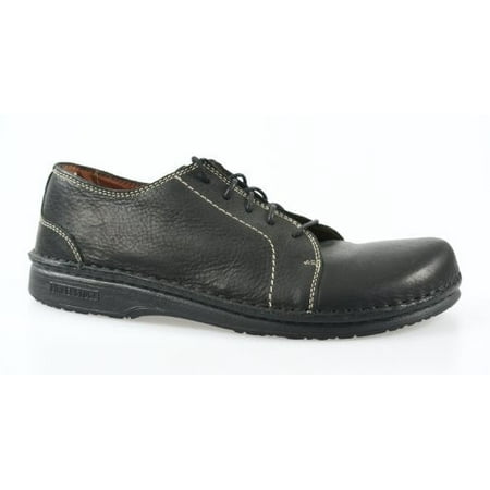 

Footprints by Birkenstock Unisex Sheffield Leather Shoe Schwarz / Black