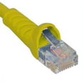 thumbnail image 2 of ICC ICPCSJ05YL 5 ft. Cat 5E Molded Boot Patch Cord - Yellow, 2 of 2