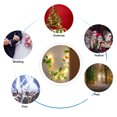 thumbnail image 3 of Amdohai 6.56ft 20LEDs Fairy String Lights Flower Shaped Decorative Hanging Lights, 3 of 7