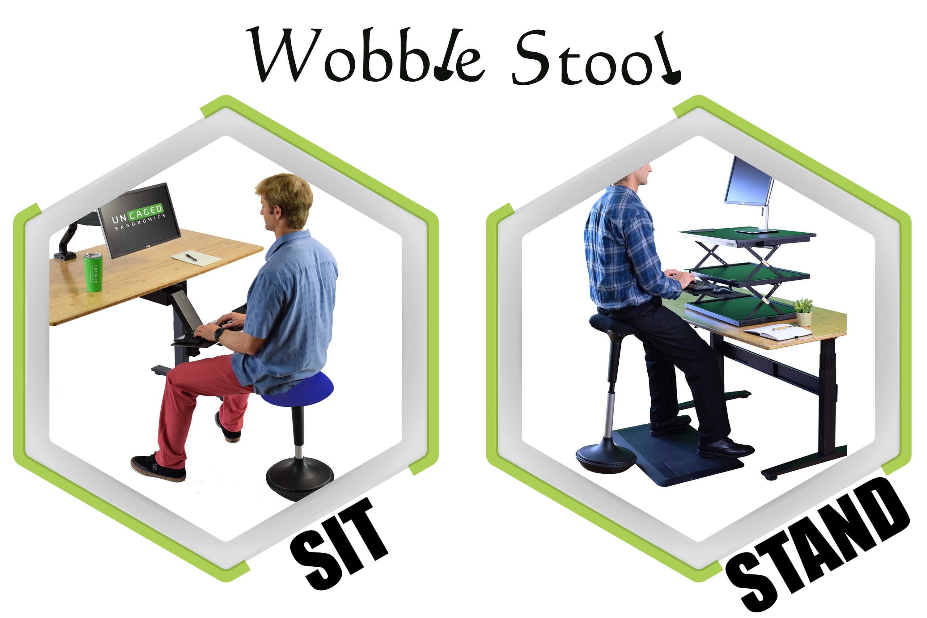Wobble Stool Standing Desk Balance Chair For Active Sitting Tall
