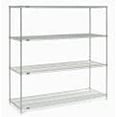 thumbnail image 4 of Nexel Wire Shelving, Poly-Z-Brite, 72"W x 24"D x 54"H, 4 of 4
