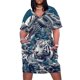 thumbnail image 1 of Vestido de noche con bolsillo suelto de tigre y dragón para mujer, ropa femenina, vestido de playa, 1 of 7