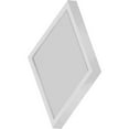 thumbnail image 3 of 12 in. 1-Light Antique Bronze LED Indoor Square Ceiling Flush Mount/Wall Mount Sconce with White Acrylic Square Lens, 3 of 4