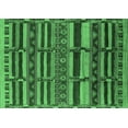 thumbnail image 1 of Ahgly Company Indoor Rectangle Oriental Emerald Green Industrial Area Rugs, 3' x 5', 1 of 4