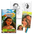 thumbnail image 2 of Disney Moana Valentine's Day Classroom Gift Exchange Bundle - 24 Moana Mini Coloring Activity Books for School Valentines Cards, Stickers | Valentines Kids Party Favors, 2 of 5