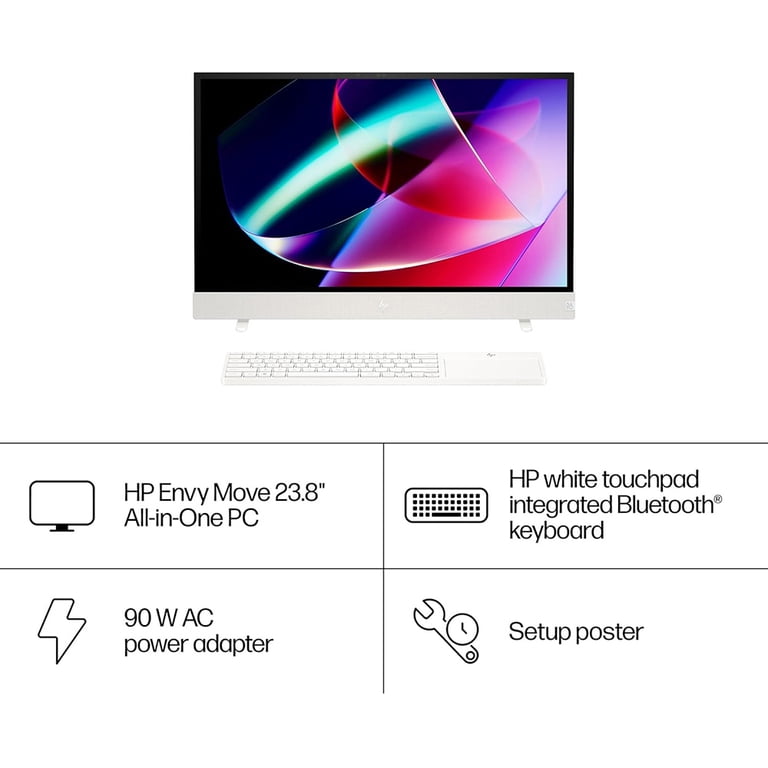 HP Envy 23.8 inch Touchscreen All-in-One PC, 13th Gen Intel i5
