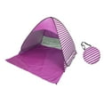 thumbnail image 3 of Tente up, Tente de Plage, Tente Portable, UPF 50, Protection Solaire up Beach Rayures Roses G, 3 of 9