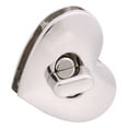 thumbnail image 3 of Twist Locks 2Colors 5sets Cierre de metal en forma de corazón Turn Turn Twist Lock Hardware Bolso Bolso Accesorio Plata / Bronce Robusto y Duradero, 3 of 8