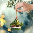 thumbnail image 5 of Stole Acrylic Pendant Tree Decoration  1PC Decoration How The Stole With Present Ornament, 5 of 5